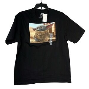 Mad Engine Star Wars Grogu Short Sleeve Tshirt Mens XLarge‎ Mandalorian NWT